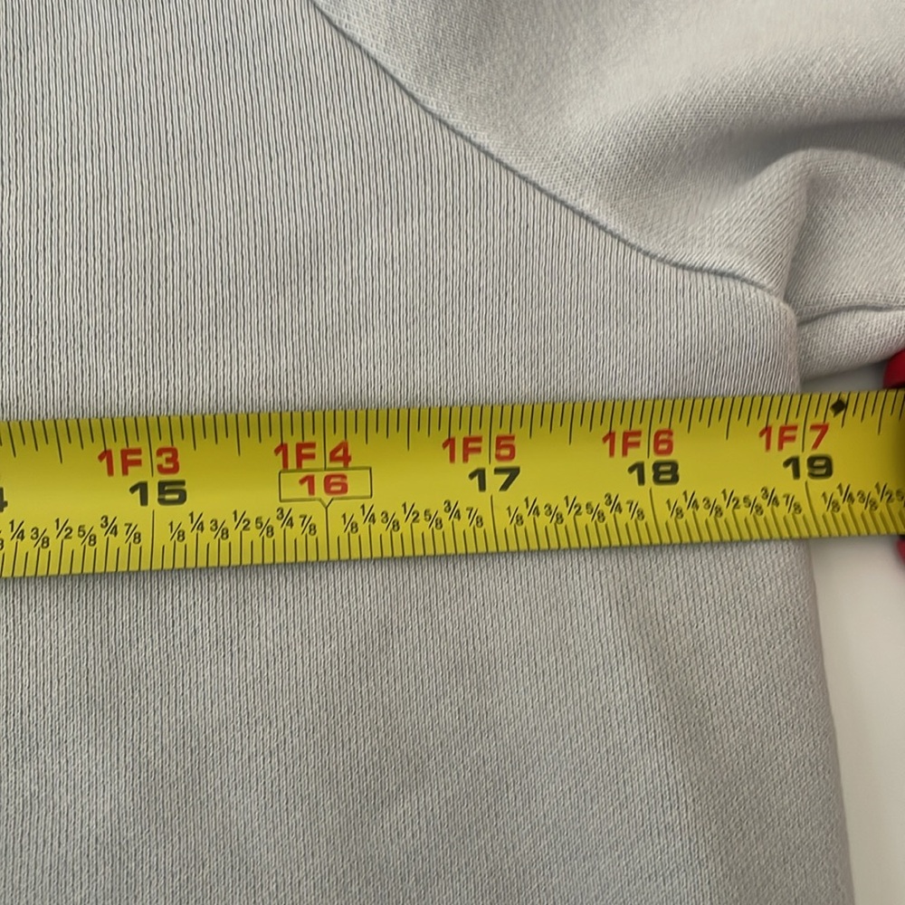 Madewell Soft Gray Cloudberry Pullover Sweatshirt… - image 6